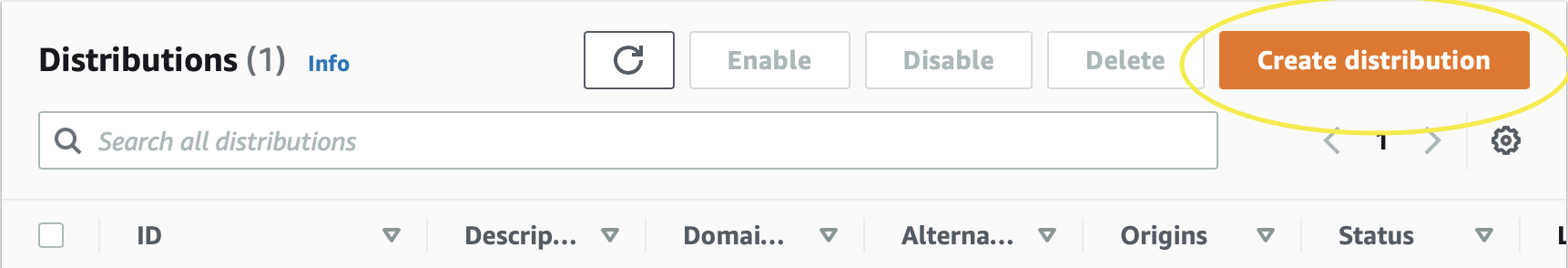 Creating Distribution